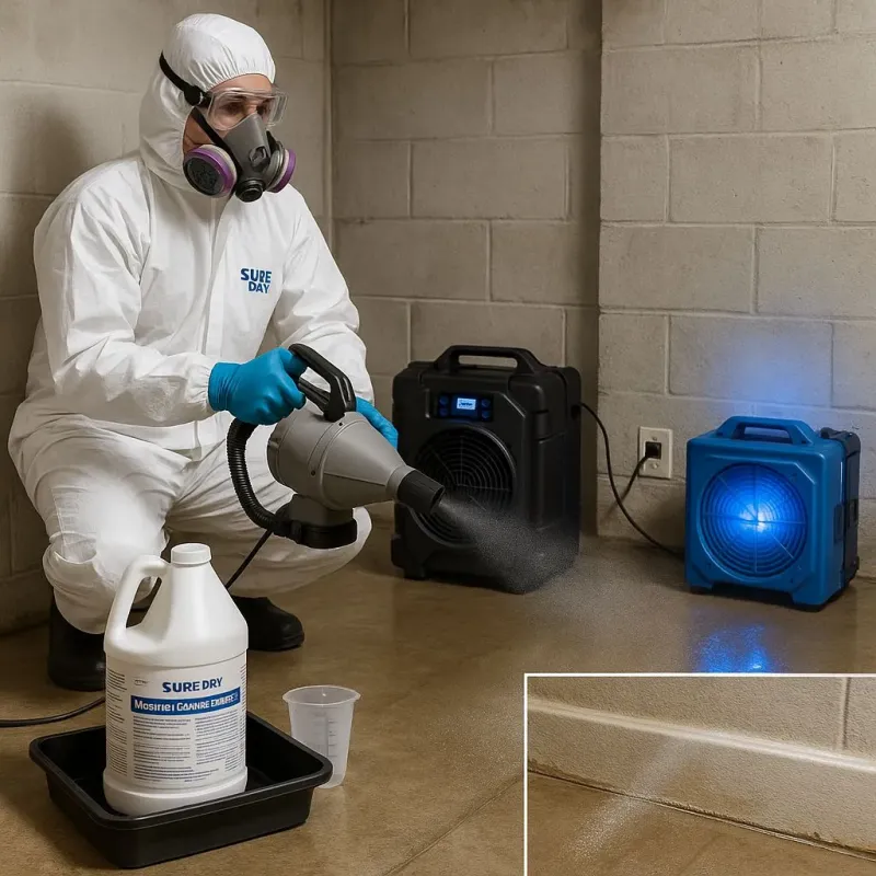 Sanitization and Odor Removal process in French Island, WI