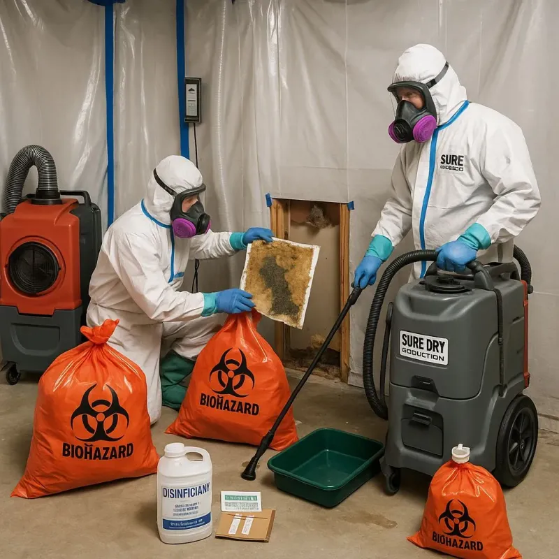 Contaminated Water Handling Protocols process in French Island, WI