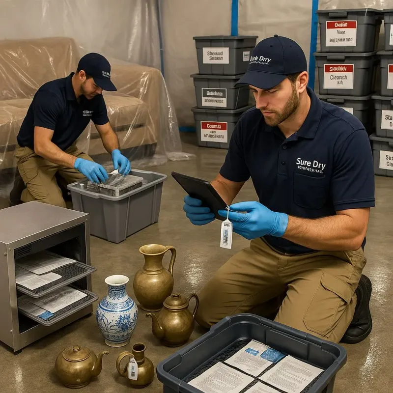 Content Protection and Restoration process in French Island, WI