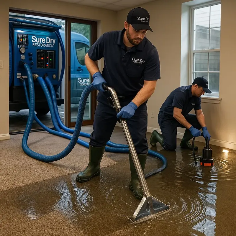 Water Extraction and Removal process in French Island, WI